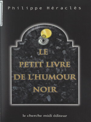 cover image of Le petit livre de l'humour noir